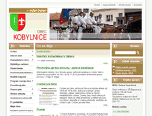 Tablet Screenshot of kobylnice.cz